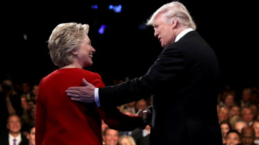Hilarry dan Trump ikuti Debat Calon Presiden AS