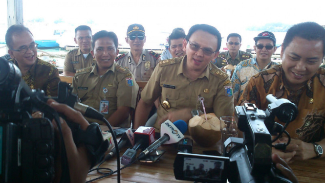 Gubernur DKI Jakarta, Basuki Tjahaja Purnama.