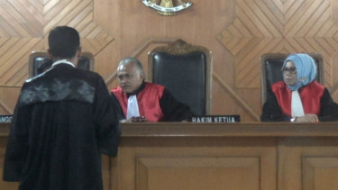 Sidang kasus peredaran gula tanpa SNI  di Pengadilan Negeri Padang