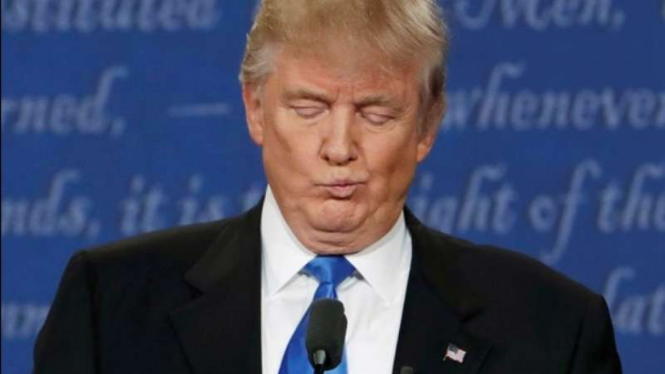 Kandidat Presiden AS, Donald Trump. 