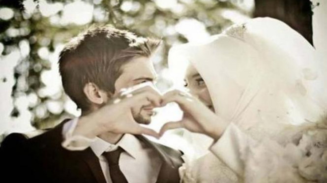 Ilustrasi foto undangan pernikahan.