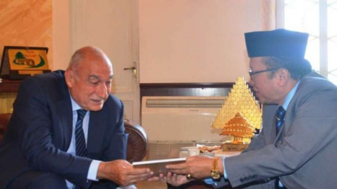 Dubes RI untuk Lebanon dan Gubernur Provinsi Jabal Lubnan.