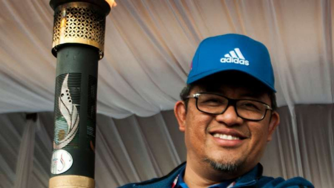 Gubernur Jawa Barat sekaligus Ketua Umum PB PON Ahmad Heryawan.