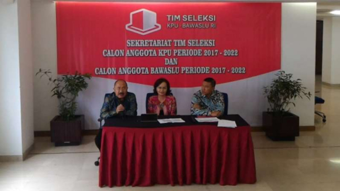 Tim (Panitia) Seleksi calon anggota KPU dan Bawaslu.