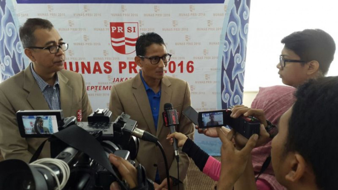 Mantan Ketum PB PRSI, Sandiaga Uno.