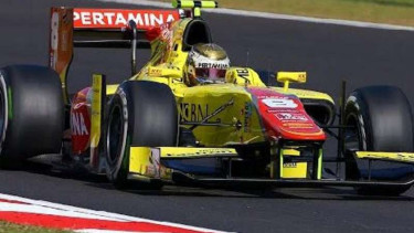 Pembalap Pertamina Campos Racing Jagonya Ayam KFC Indonesia, Sean Gelael.