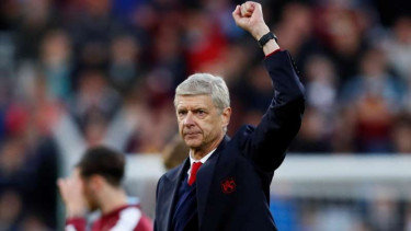 Manajer Arsenal, Arsene Wenger.