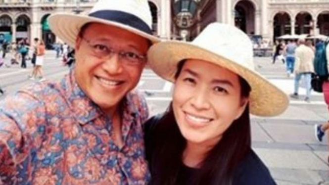 Mario Teguh dan Istrinya, Linna Susanto