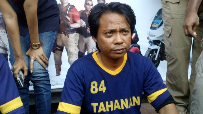 Pemimpin Padepokan Satrio Aji, Anton Hardiyanto alias Aji.