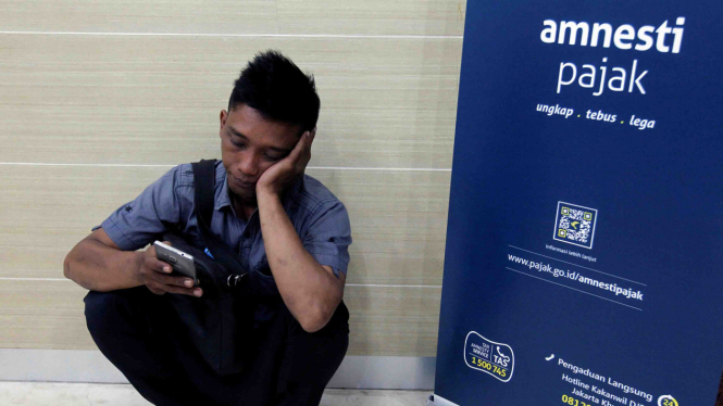 Sosialisasi Tax Amnesty atau Pengampunan Pajak di Jakarta.