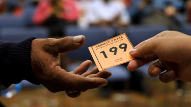 Sosialisasi Tax Amnesty atau Pengampunan Pajak di Jakarta.