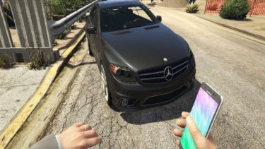 Modifikasi GTA 5 yang menunjukkan Samsung Galaxy Note 7 sebagai bom