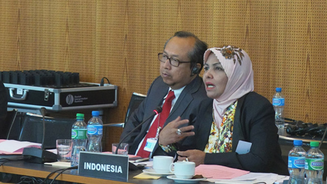 Ketua Badan Kerja Sama Antar Parlemen (BKSAP) Dr. Nurhayati Ali Assegaf 