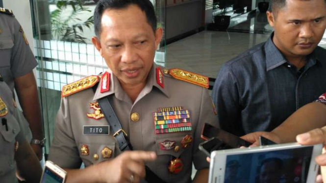 Kapolri Jenderal Polisi Tito Karnavian.