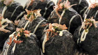 Takoyaki hitam