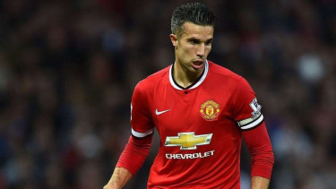 Robin van Persie saat masih membela Manchester United
