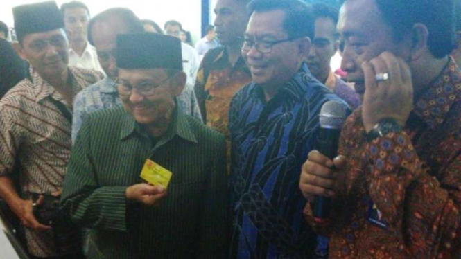 Presiden RI ke-3 BJ. Habibie di BRI Digital Terminal 3 Ultimate Soekarno-Hatta