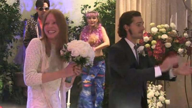 Pernikahan Mia Goth dan Shia LaBeouf