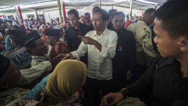 Presiden Jokowi Tinjau Pemanfaatan Dana Desa