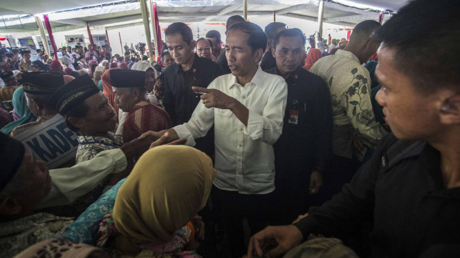 Presiden Jokowi Tinjau Pemanfaatan Dana Desa
