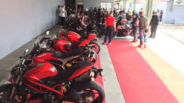 Moge Ducati yang akan dilelang.