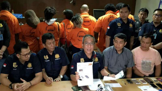 Razia WNA di Kemayoran Jakarta Pusat