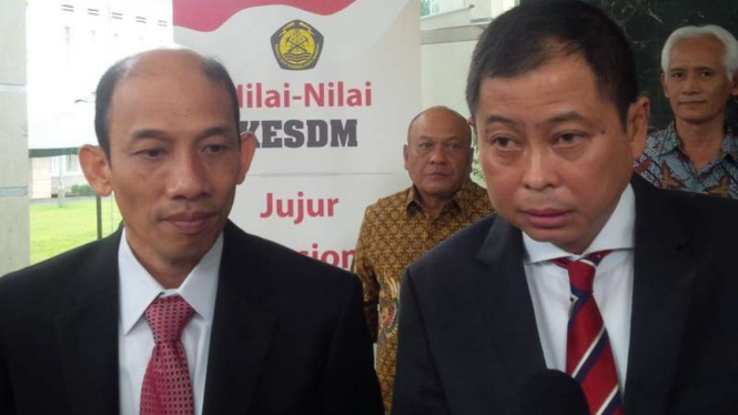 Menteri ESDM Ignasius Jonan dan Wamen ESDM Arcandra Tahar