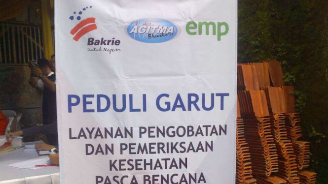 Yayasan Bakrie Amanah gelar pengobatan gratis bagi korban banjir bandang di Garut