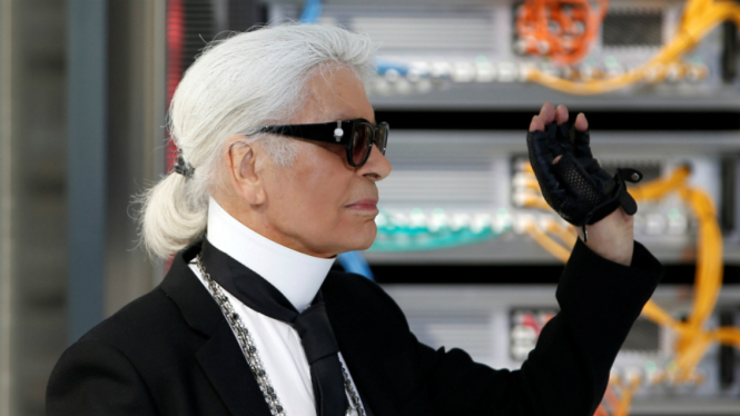 Direktur Kreatif Chanel Karl Lagerfeld