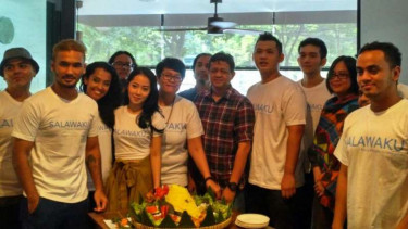 Pemain dan kru film Salawaku.