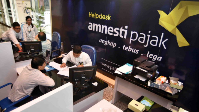 Suasana helpdesk tax amnesty