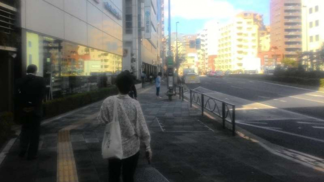 Suasana jalanan bersih di Koishikawa, Tokyo, Jepang, Rabu, 19 Oktober 2016.