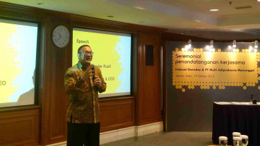 Presiden Direktur dan CEO Indosat Ooredoo, Alexander Rusli
