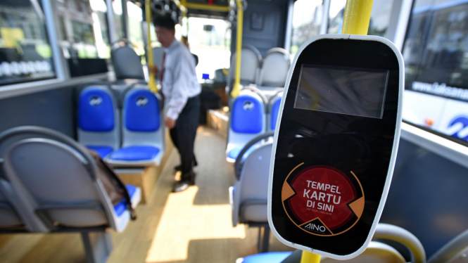 Ilustrasi Bus Transjakarta