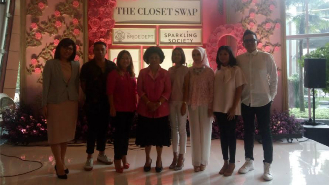 Konferensi pers The Closet Swap Luxury & Bridal Market for A Cause