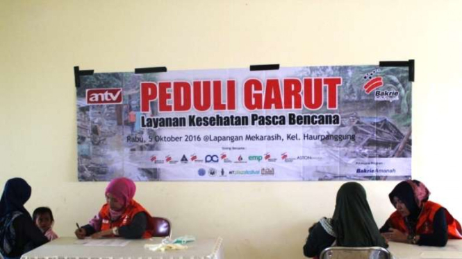Layanan kesehatan Grup Bakrie untuk korban bencana di Garut.