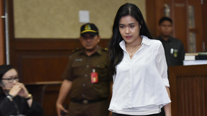 Jessica Kumala Wongso mengikuti sidang lanjutan di PN Jakarta Pusat