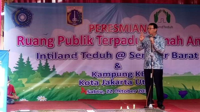 Gubernur DKI Jakarta Basuki Tjahaja Purnama.