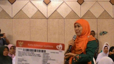 Menteri Sosial Khofifah Indar Parawansa.