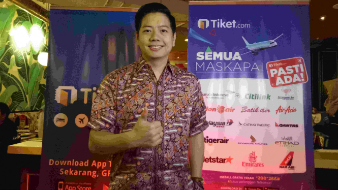 Co-Founder Tiket.com, Gaery Undarsa