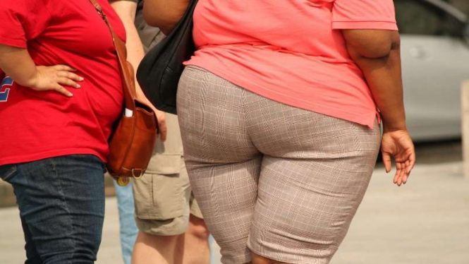 Orang yang mengalami kegemukan atau obesitas.