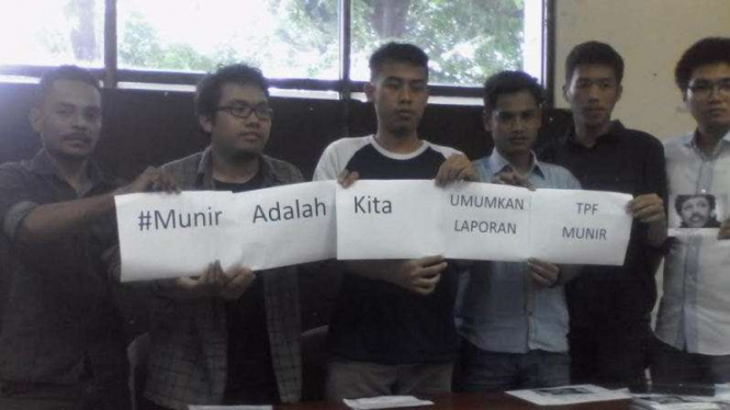 Aliansi Muda untuk Munir (Amuk Munir) minta pemerintah selidiki TPF.