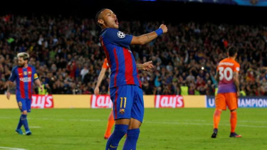 Penyerang Barcelona, Neymar