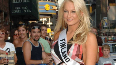 Mantan Miss Finlandia, Ninni Laaksonen.