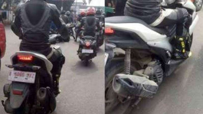 NVX 150 saat kepergok diuji coba.