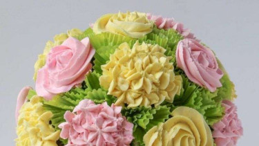 Buket Bunga Cup Cakes