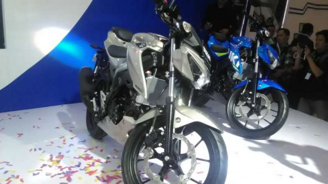 GSX-S150 dan GSX-R150 diluncurkan di IMOS 2016.