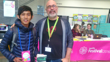 Diky Arga Anggara, programer mahasiswa Udinus Semarang tampil di London