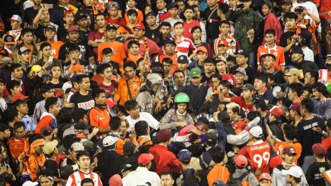 Suporter Persija Jakarta