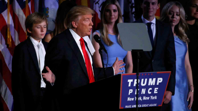 Donald Trump Menjadi Presiden Amerika Serikat